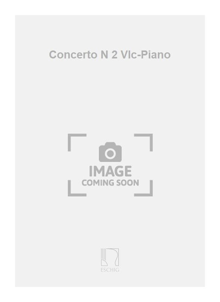 Concerto N 2 Vlc-Piano